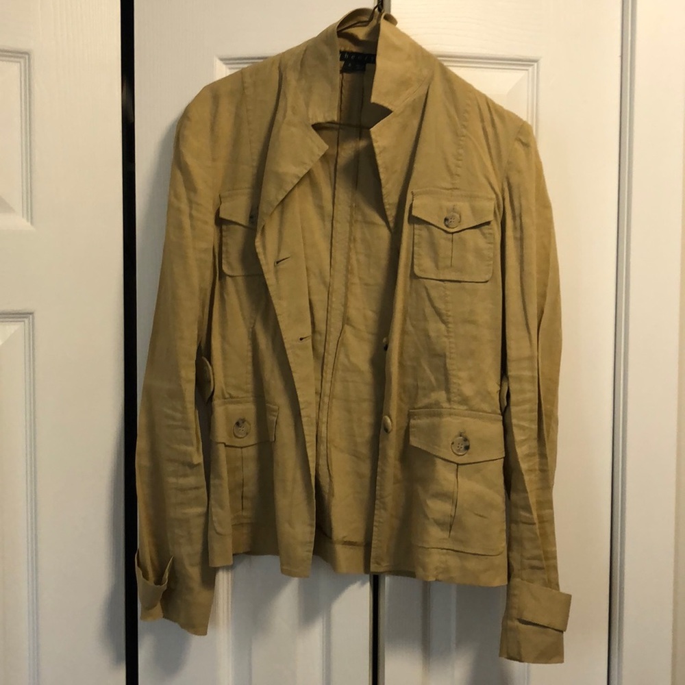 Theory Linen Jacket Size 4